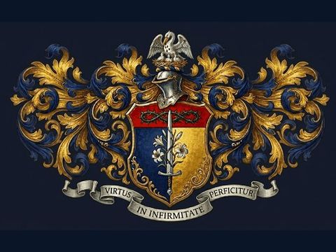 Brasão - Virtus in infirmitate perficitur